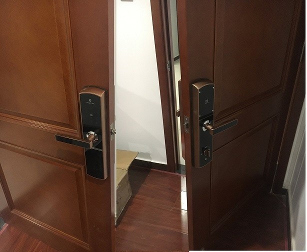 北京清正源華公司智能鎖安裝工程